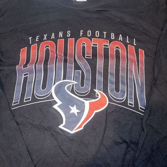 Houston Texans Shirt Mens Large Team Apparel Football Long Sleeve Tee. NWT. B - Picture 2 of 4